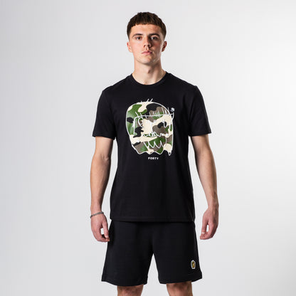 Essential Benjamin OG Tee (Black/Green Camo)