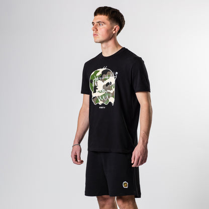 Essential Benjamin OG Tee (Black/Green Camo)