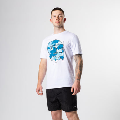 Essential Benjamin Tee (Reflective Azure)
