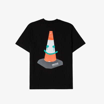 Duked Tee (Black/Coral)