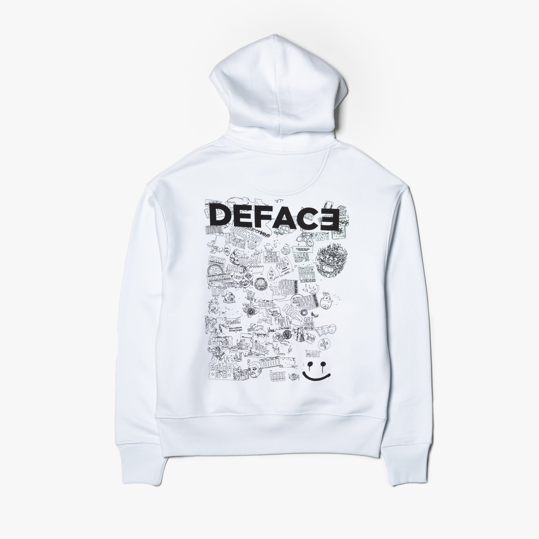 Deface (White/Photochromic) Hoodie