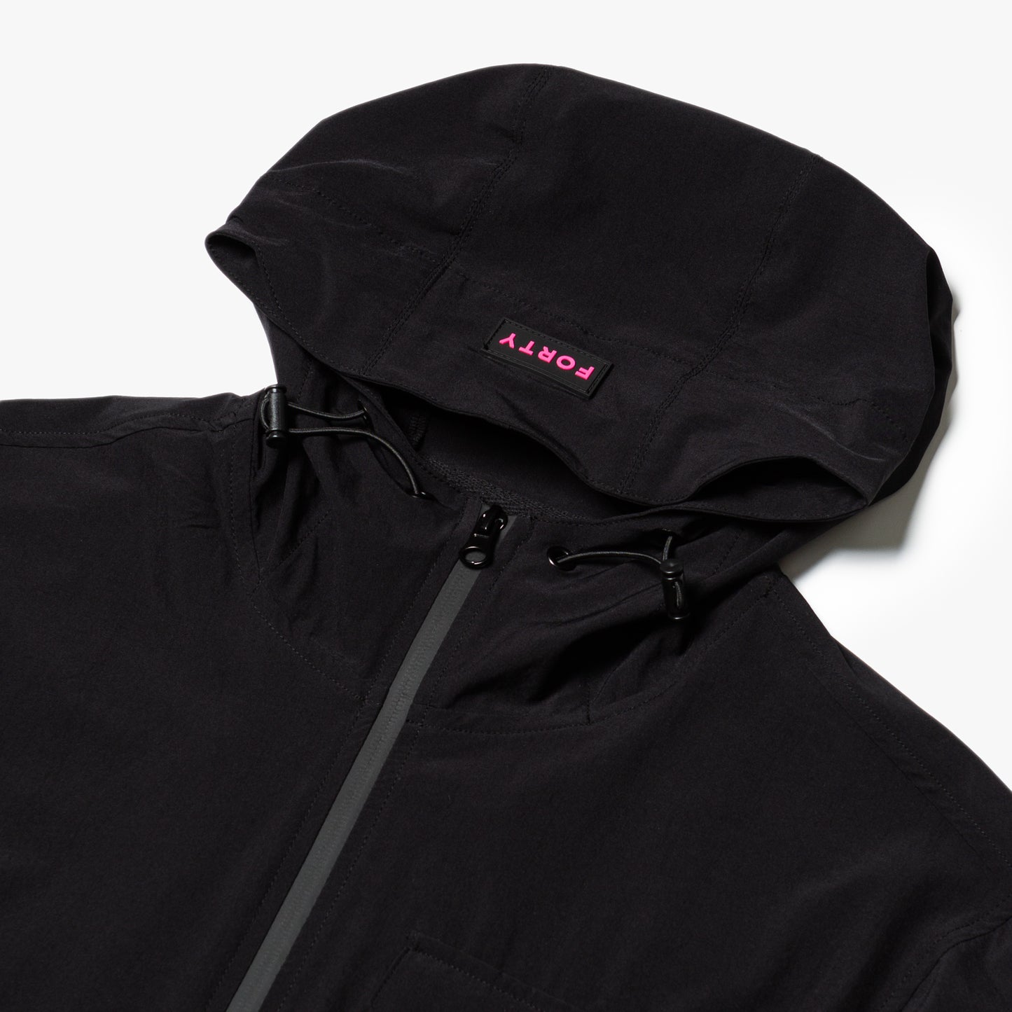 Callan Tech Hooded Overshirt - Pop (Black/Pink)