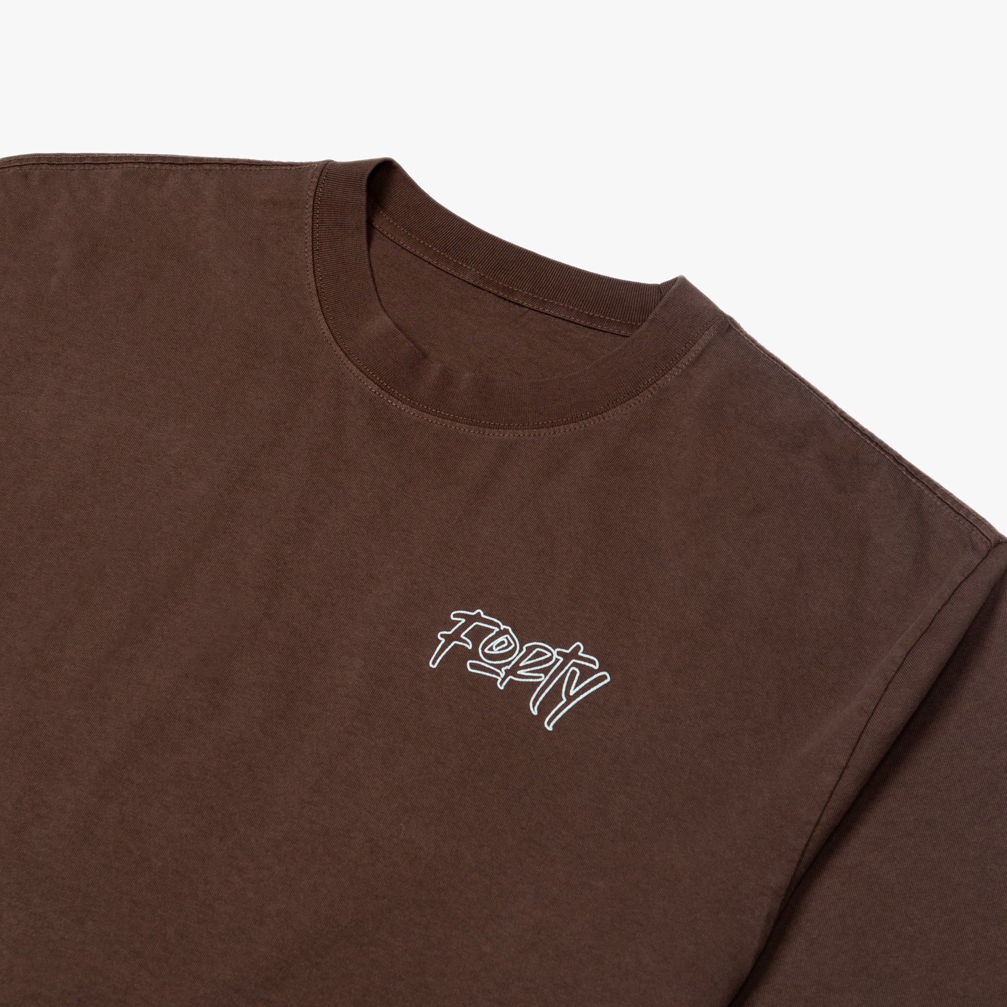 Sigmund Outline Tee (Faded Tobacco)