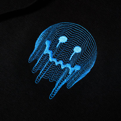 Deface TOPO Hoodie (Black/Electric)