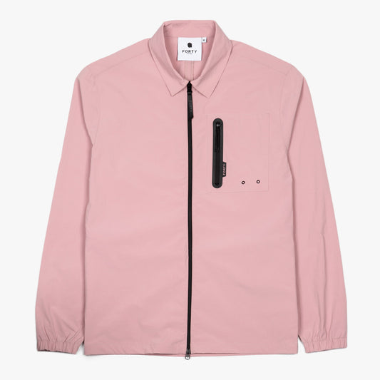 Mirra Tech Overshirt (Dusty Pink)