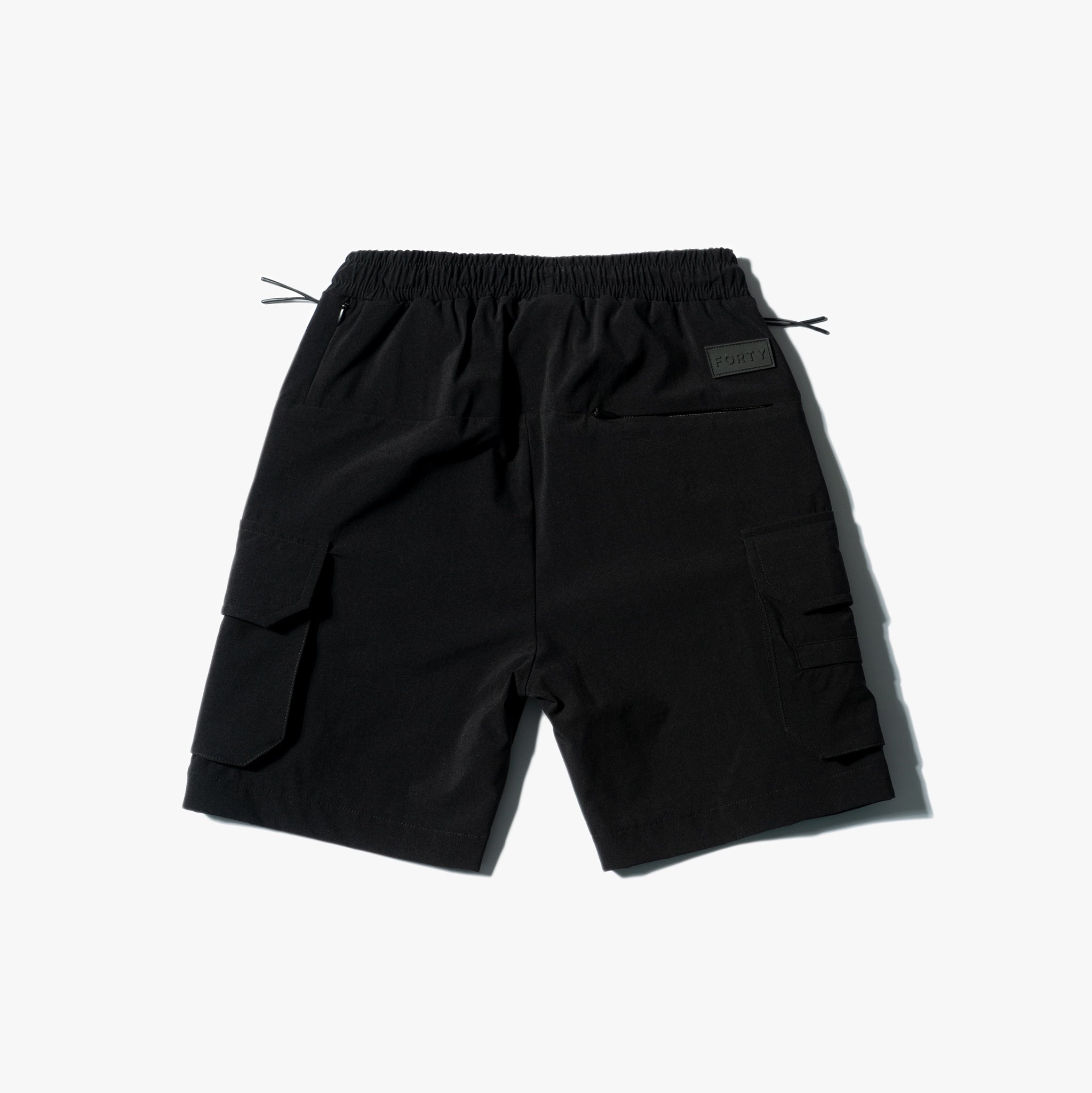 Junior Clyde Cargo Shorts (Black)