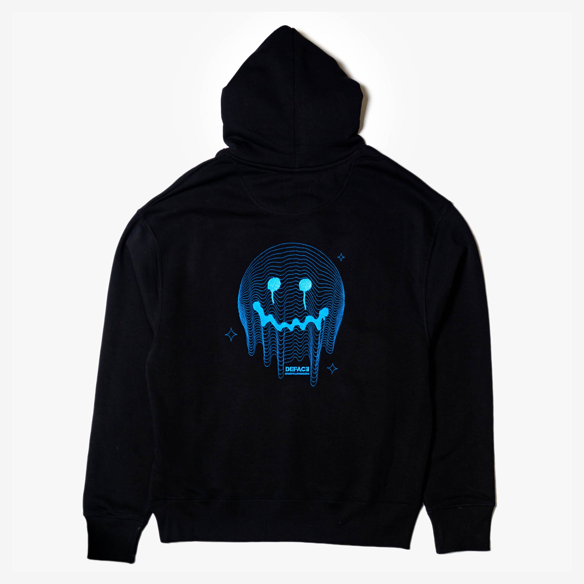 Deface TOPO Hoodie (Black/Electric)