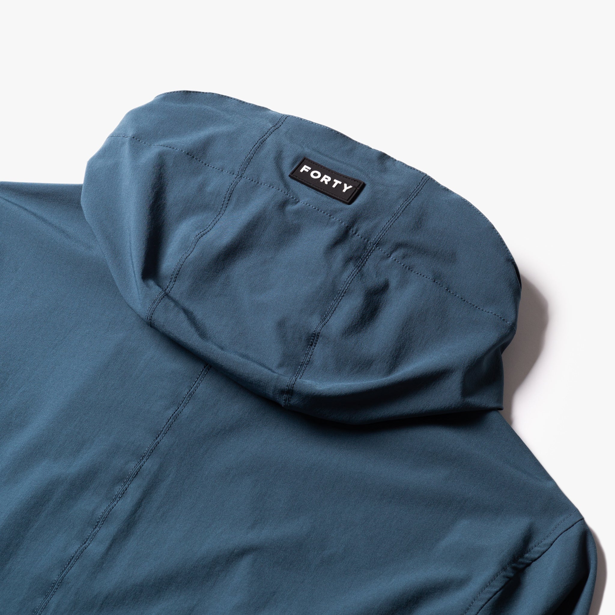 Callan Tech Hooded Overshirt - (Spruce/White)