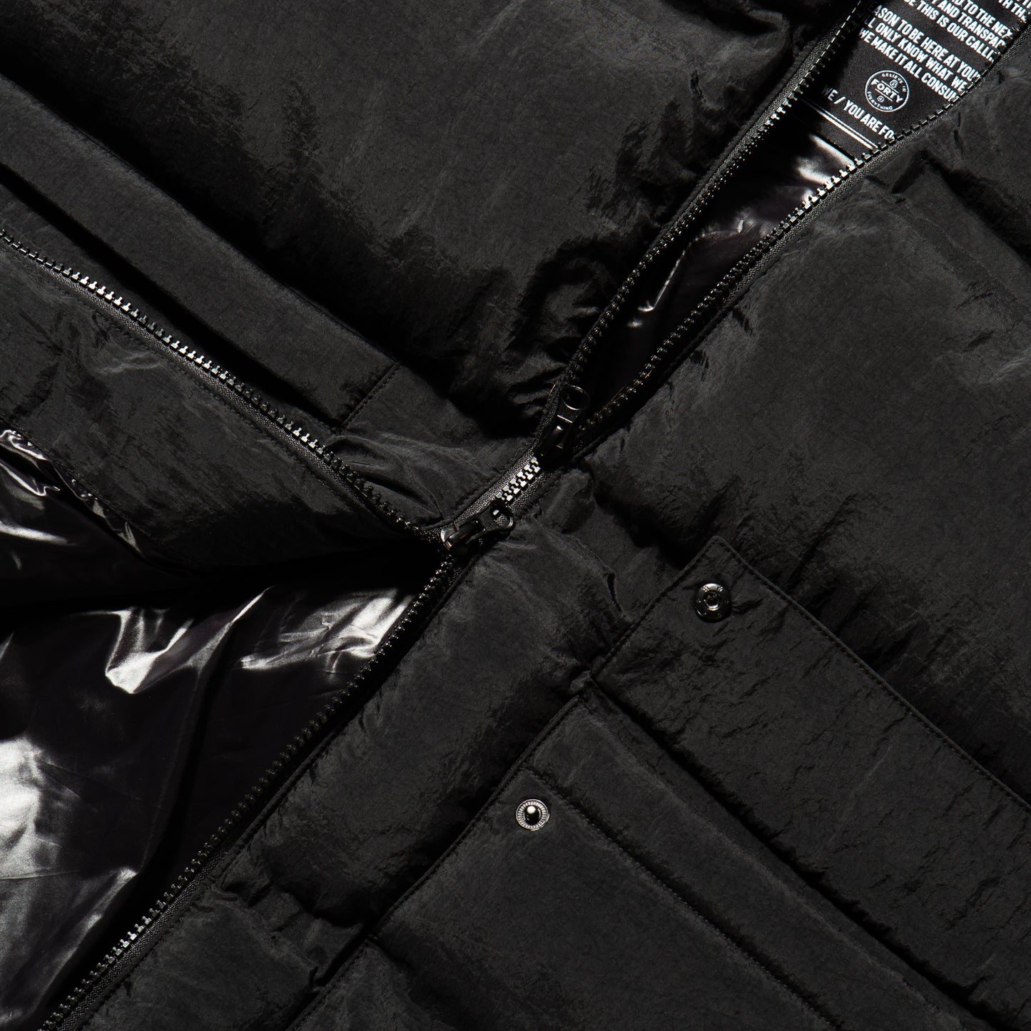 Gallagher Jacket (Black) Puffer