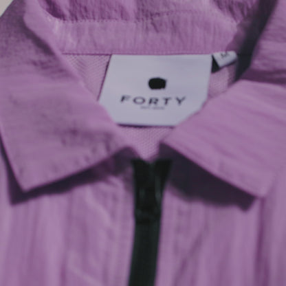 Jethro Overshirt (Metallic Lilac)